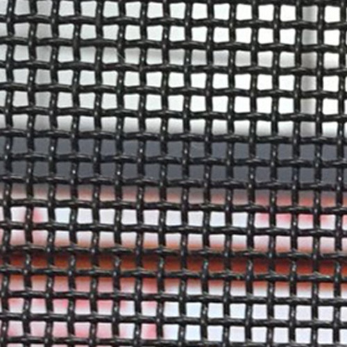 Μαύρη διαφανής οθόνη παραθύρων δικτύου εντόμων οθόνης μυγών
