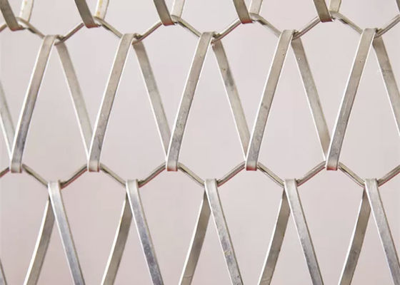 Μεταλλική σύνδεση σπειροειδής 3 mm διακοσμητικά συρματόπλεγμα πίνακες Δίκτυο για κουρτίνα