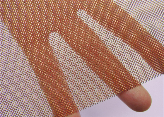 4x6 ίντσα 0.5mm υφαμένα χαλκός φύλλα πλέγματος καλωδίων