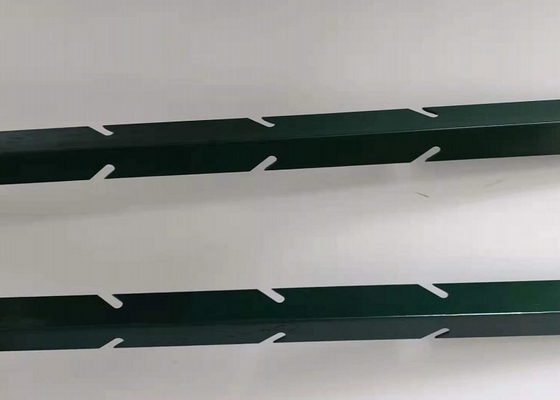 ήπιος χάλυβας 45x45x5mm μήκους 2ft θέση γωνίας σιδήρου πράσινη που χρωματίζει για το στρατό