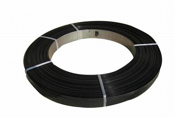 μαύρο χρώμα λουρίδων συσκευασίας χάλυβα Sgcc σιδήρου στεφανών 0.9*19mm για τη χειρωνακτική συσκευασία