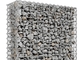 πλάτος 1m διατηρώντας τοίχος 4x1x1m ενωμένο στενά πλέγμα Gabion 0.5m καλαθιών βράχου μήκους