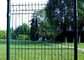 3D κάμψη καμπυλωτός φράχτης κήπου με ροδάκινο πόστο