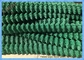 Το PVC έντυσε το γαλβανισμένο ύφασμα φρακτών πλέγματος καλωδίων συνδέσεων αλυσίδων διαμαντιών ύψος 4 ποδιών