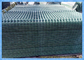 10 καμμμένο PVC SGS φρακτών πλέγματος καλωδίων φρακτών μετάλλων μετρητών τρίγωνο τρισδιάστατο ντυμένο μαύρο εγκεκριμένο