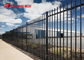 Powder Coated Wire Mesh Fence Panels Pregalvanized Spear Top Security Garrison
