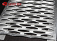 Traction Aluminum Bar Galvanized Steel Grating Stair Treads , Perforated Grip Strut Treads