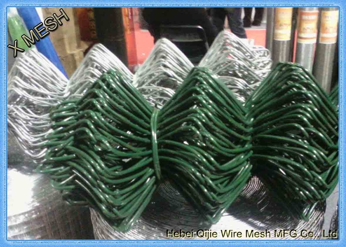 Πράσινη ντυμένη PVC σύνδεση φράκτης-CLF001 αλυσίδων