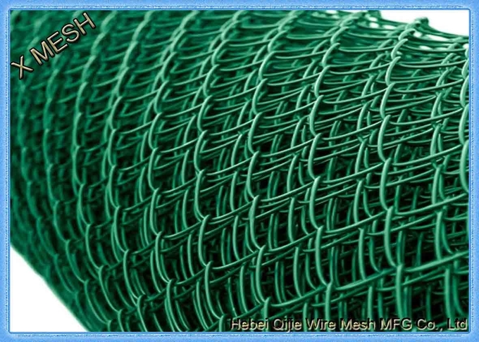 Πράσινη ντυμένη PVC σύνδεση φράκτης-CLF002 αλυσίδων