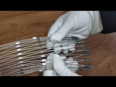 Τ316 3mm Αρχιτεκτονικά πλέγματα συρματόπλεγματος Διακοσμητικές προσόψεις κτιρίων Καθαρισμός