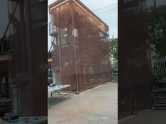 Τυλιγμένο διακοσμητικό μέταλλο 8 μεγέθους πλέγμα πρόσοψης για τοίχο κουρτίνας