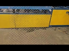 Ζυγισμένη τρύπα κυκλώνας 60x60 50ft Pvc επικαλυμμένο αλυσίδα σύνδεση φράχτης ύψος 1,8m