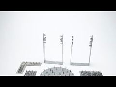 Ζαλβανισμένη Z275 Εύκολη δομή στέγης για ξύλινη κατασκευή