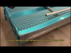 Ανοξείδωτο 2MM Γαλβανισμένο Χαλύβδινο Πλέγμα 240 * 4020MM / Αντιολισθητικές Πλάκες