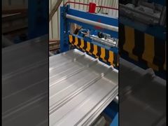 Διαμορφωμένα χαλύβδινα φύλλα στέγης με έγχρωμη επίστρωση με υπηρεσίες κοπής και συγκόλλησης