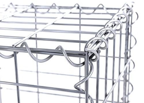 Προσαρμοσμένο πλέγμα Gabion μορφής καυτό βυθισμένο γαλβανισμένο ενωμένο στενά για την οθόνη Gabion