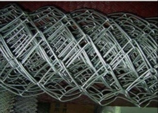 Καυτό βυθισμένο γαλβανισμένο ύφασμα 1mx30m/Roll φρακτών συνδέσεων αλυσίδων