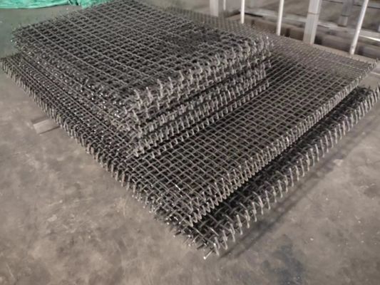 65mn Steel Vibrating Screen Crimped Wire Mesh κατασκευαστές