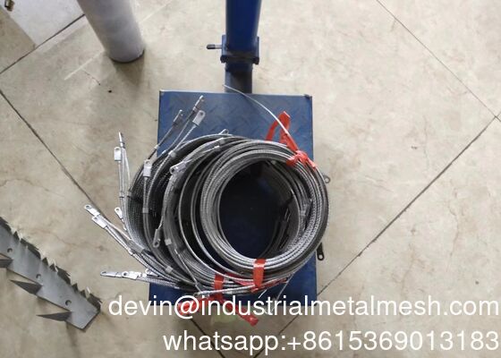 Φυτά Αρπαγή Ζωολογικός κήπος Προστατευτικό σύρμα σχοινί Ferrules Knotted Cable Rope Mesh