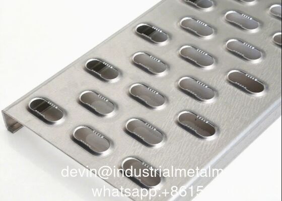 Ζυγισμένο φύλλο Οβάλ λαβή Στήριξη Εργασιακή πλατφόρμα Περπατητήριος χώρος Ασφάλεια Διάφραξη