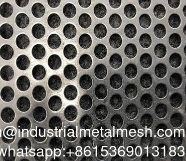 Perforated Metal Facade for Decoration and Protection of Buildings