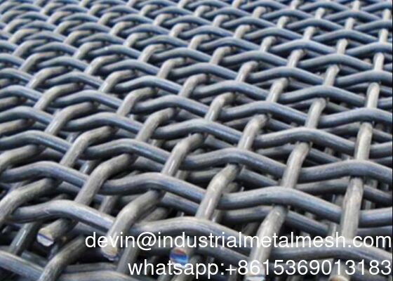 Πλέγμα με πτυχώσεις Ss 304 316 316L 321 για οθόνη δόνησης ανθρακωρυχείου πλέγμα με πτυχώσεις