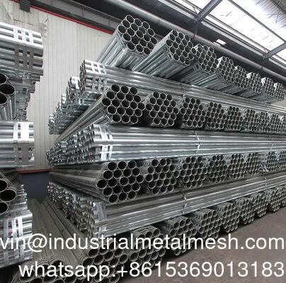 Hot Dipped Galvanized Seamless Welded Steel Pipe Gi Hollow Round Pipe ERW