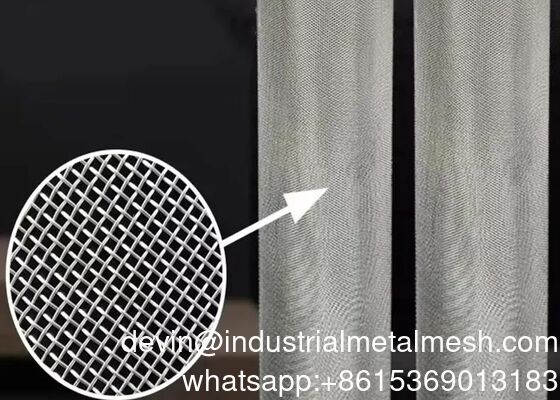 10 20 30 Micron 304 316 Ανοξείδωτο Ατσάλι Φίλτρο Σίτα Πλέγμα Απλή Υφαντή Τεχνική Οθόνη Συγκόλληση Διάτρηση Κοπή Κάμψη