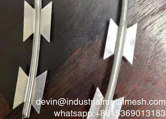 Tear Blade BTO-30 Razor Wire Concertina Flat Wrap Razor Wire περίφραξη