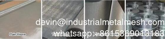 Industrial Grade 304 316L 317L 904L Stainless Steel Wire Mesh Metal Wire Mesh