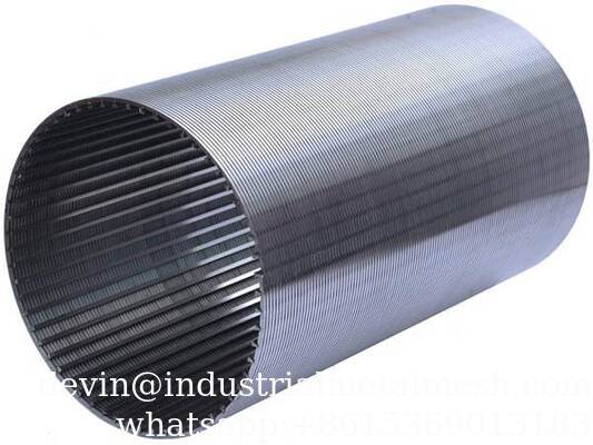 S32750 18S/Q35-12mm Προφίλ Πλήρης συγκολλημένη καυσόξυλη οθόνη