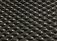 1.8m πλάτους ντυμένο σκόνη αργίλιο πλέγματος μετάλλων διαμαντιών μαύρο επεκταθε'ν