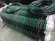 Καυτό βυθισμένο γαλβανισμένο ύφασμα φρακτών συνδέσεων αλυσίδων χάλυβα βιομηχανίας 4 X 50 πόδια