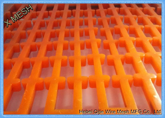 Ορυχεία / λατομεία Πλαίσια οθόνης πολυουρεθάνης Χαμηλός λειτουργικός θόρυβος κατά της διάβρωσης