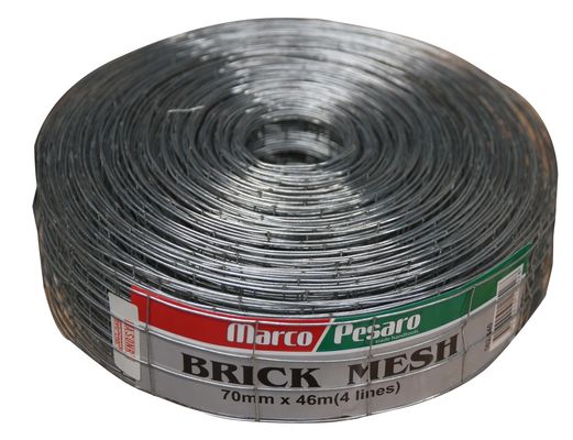 Χάλυβα άνθρακα Μαύρο τούβλο Τείχος Wire Mesh 2,5 " X 60FT