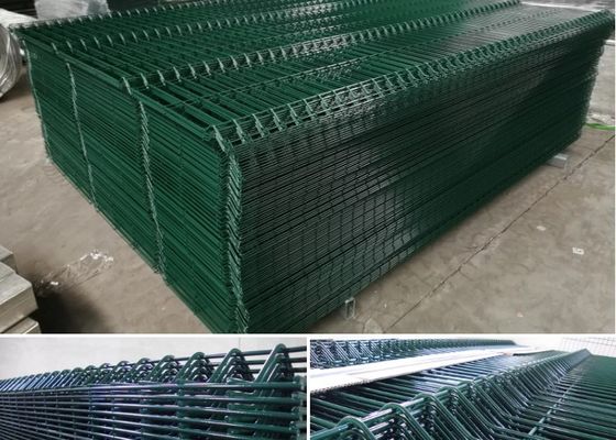 Ντυμένη PVC καμμμένη επιτροπή θέση ροδάκινων φρακτών χάλυβα για τον κήπο