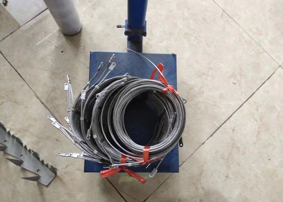 304/316 7*7 Ζωολογικό Σύρμα Φράχτης Πράσινο Δίκτυο Φράχτη Επικοινωνίας
