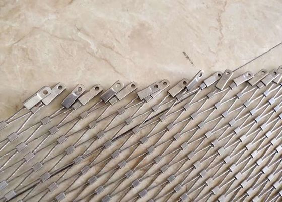 Xtend 7 × 7 7 × 19 Ferrule πλέγματος σχοινιών καλωδίων ανοξείδωτου τύπος 304l