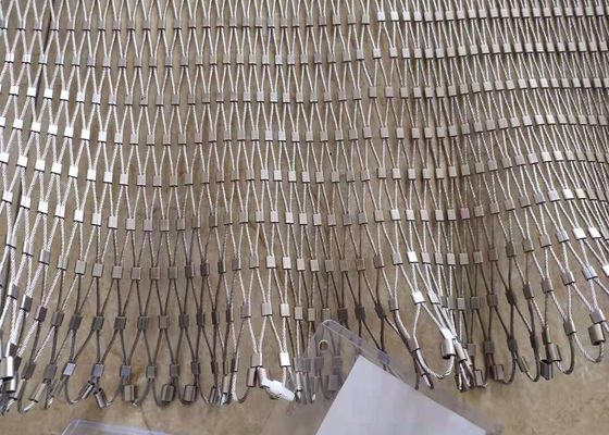 Xtend 7 × 7 7 × 19 Ferrule πλέγματος σχοινιών καλωδίων ανοξείδωτου τύπος 304l