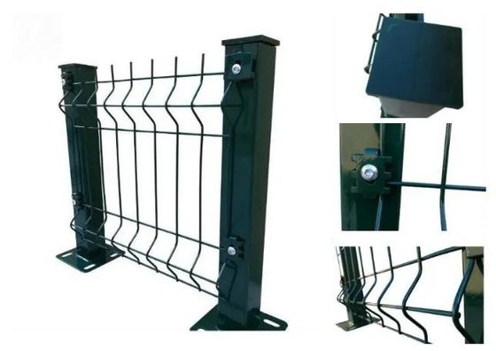 3D καμπυλωτό φράχτη 3.0mm/4.0mm Διαμέτρου συγκολλημένο σύρμα πλέγμα φράχτη