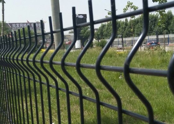 Ζυγισμένο 3D καμπυλωτό φράχτη συγκολλημένο πλέγμα φράχτη με γήπεδο