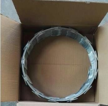 Cbt-65 Ατσάλι Ζυγισμένο Ατσάλι PVC Επικάλυψη Ασφάλειας Razor Wire Mesh