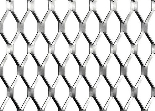 Επίπεδο βαρέος μετρητή επεκτεινόμενο μεταλλικό πλέγμα Ύφασμα Ανυψωμένη επιφάνεια 1.2x2.4 M Μέγεθος