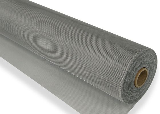 Ανοδιωμένο αλουμινένιο πλέγμα εντόμων 1 X 30 M Roll Εποξειδική επίστρωση Ασημί Λευκό χρώμα