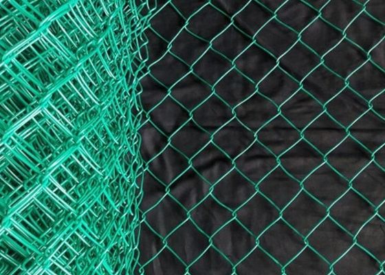 Οικιακό ύφασμα φράχτη 7 Ft με επίστρωση PVC με γαλβανισμένο γαλβανισμένο σύνδεσμο