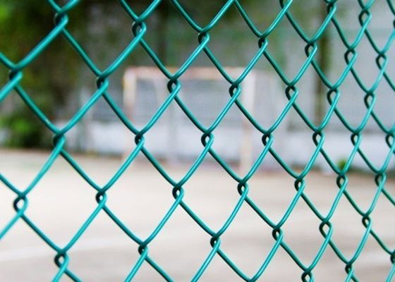 Οικιακό ύφασμα φράχτη 7 Ft με επίστρωση PVC με γαλβανισμένο γαλβανισμένο σύνδεσμο