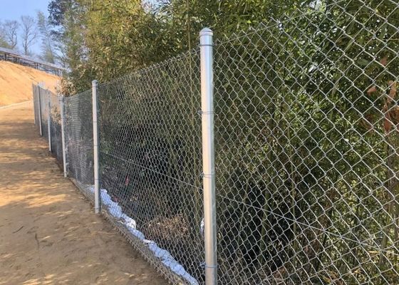 2.5mm-3.0mm Ζεστό DIP Ζυγισμένο Φράχτης Αλυσίδας 9 Gauge