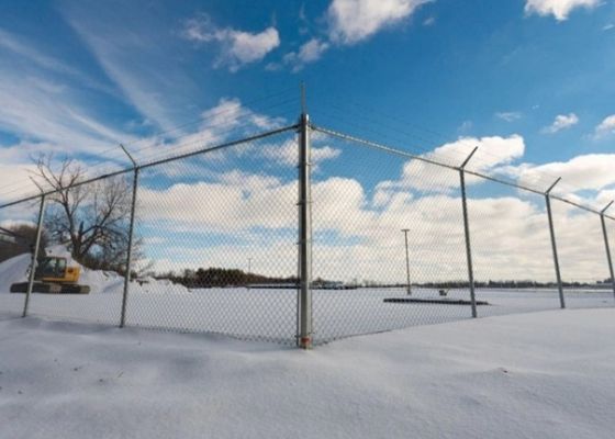 2.5mm-3.0mm Ζεστό DIP Ζυγισμένο Φράχτης Αλυσίδας 9 Gauge