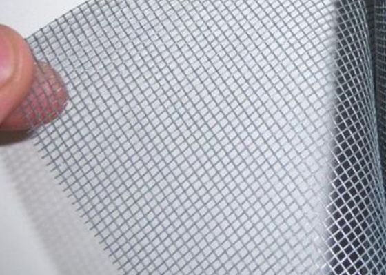 Ντυμένο PVC πλέγμα οθόνης παραθύρων μυγών εντόμων φίμπεργκλας πλέγματος ρόλων 18*16 δικτύου κουνουπιών