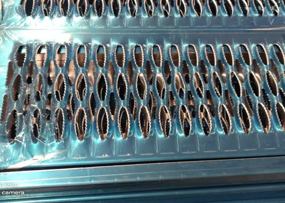Ανώτατο κιγκλίδωμα ασφάλειας δοκών στέγης πιασιμάτων 6000mm για τις κεκλιμένες ράμπες και τις γέφυρες βημάτων σκαλοπατιών